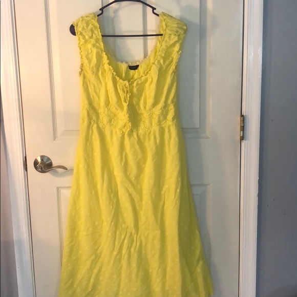 mlle gabrielle yellow dress
